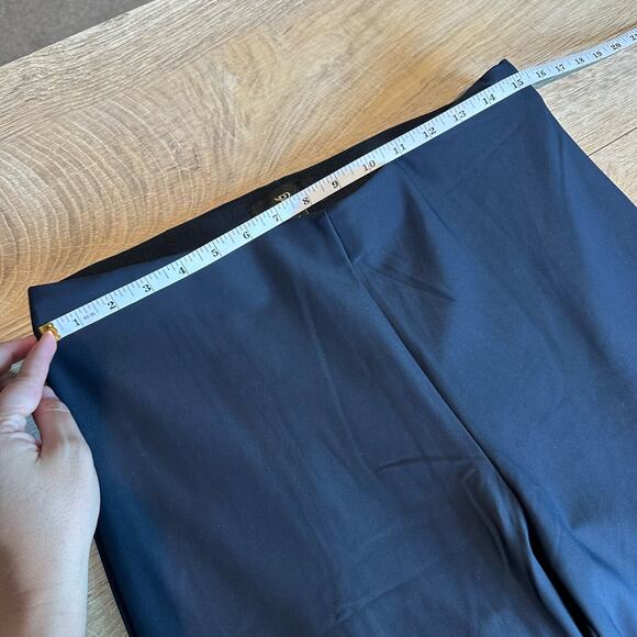 Banana Republic Ramira Bi-Stretch Flare Pant Navy Blue 12 - Picture 10 of 12